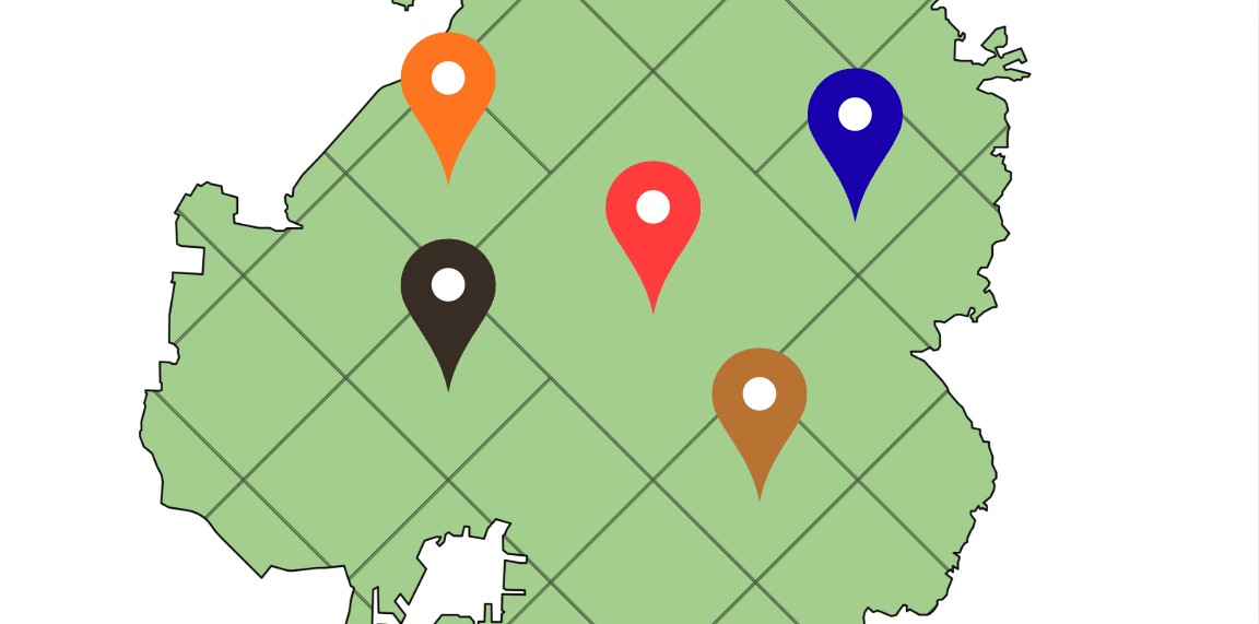 ネットワーク：市と市のつながりを俯瞰する視点